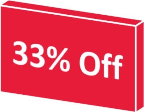 Get 33% off